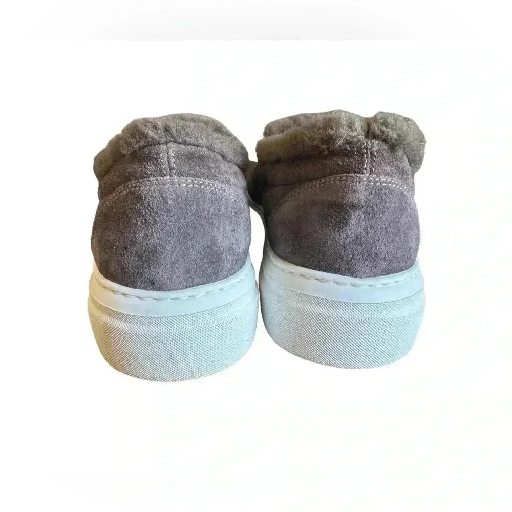 M. GEMI The Cerchio Shearling Sneakers Slip-On